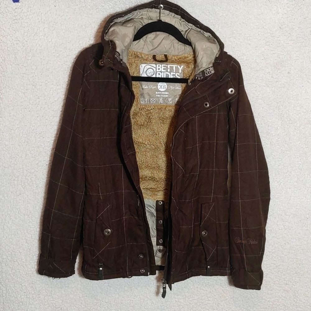 BETTY Rides Brown Women's SB/Ski Jacket